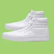 Size 7.5 - VANS Sk8- High True White