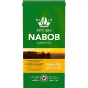 NABOB Breakfast Blend Ground Coffee, 300g/10.6 oz. (Pack of 6)