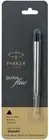 5 MEDIUM REFILL PARKER QUINK FLOW BALL POINT PEN BLACK REFILL FREE SHIPPING