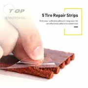 Car Tubeless Tyre Tire Puncture Repair Glue Plug Kit Needle Patch Fix Tool