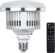 85W Light Bulb 3000K-6500K Photography Lamp Bulb Energy-Saving Adjustable Brightn E27 Mount with Remote Control for Photography Studio Home Warehouse Office White