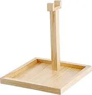 Ronyme Headphone Stand, PC Gaming Headset Display Holder Storage Tray Anti Slip, Wooden, Universal, Organizer Earphone Stand