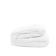 Sheraton Luxury Comfort Waterproof Fitted Mattress Protector for Double Bed WHT