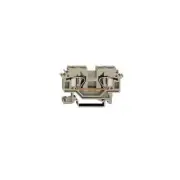 A● 10pcs WAGO 282-691 ​2-Conductor Through Terminal Block 6,00 mm² Light Gray Ne