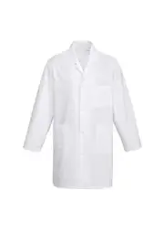 Biz Collection Adult Uni Sex Classic Lab Coat White H132ML Size L New Tags