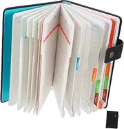 Veemoon Daily Planner Notebook Elegant Black Design Reliable for Daily Tasks Comprehensive Appointment Management Stylish and Modern Planner for Teachers and Office Use