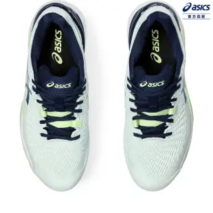 【asics 亞瑟士】GEL-RESOLUTION 9 女款 法網配色 網球鞋(1042A208-301)