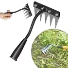 Gardening Hoe Iron Weeding Rake Agricultural Tools Tools Raking Grasping L9W2