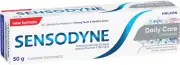 Sensodyne Daily Care + Whitening Toothpaste, Whitening Toothpaste for Sensiti...