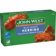 John West Herring Fillets In Tomato Sauce 200g