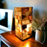 "Agate Table Lamp – Night Lamp & Agate Stone Lighting for Bedroom & Home Décor"