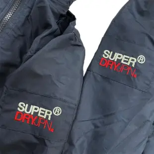 【Superdry】情侶外套 極度乾燥 鋪棉 防風衣 外套 三拉鍊 平輸品(極度乾燥 男女同款 防風外套 情侶衣)