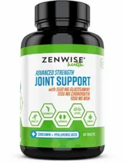 Zenwise Joint Support Glucosamine Sulfate - Chondroitin, MSM Supplement 90 Table