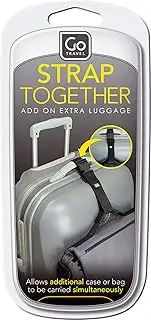 [Go Travel] Go-Travel Add-A-Bag Luggage Strap, Black