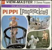 PIPPI LONGSTOCKING 3d View-Master 3 Reel Packet NEW SEALED