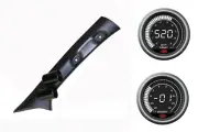 SAAS pillar pod pyro boost/vacuum gauges for Nissan Navara D23 NP300