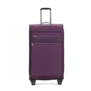 Tosca Vega 32" Holiday/Travel Suitcase Luggage Checked Baggage Trolley Bag Plum