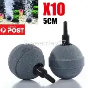 10PCS Air Bubble Ball Stone Aquarium Aerator Fish Tank Pump Hydroponics Oxygen