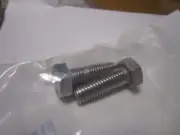 M12-1.75 x 35mm DIN 933 A2-70 Stainless Steel Hex Cap Screw QTY 2