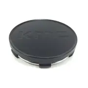KMC Satin Black Center Cap 3-1/8"OD Snap Closed for KM699 Two Face 6222K79-SB