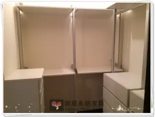 【歐雅系統家具】系統家具/ EGGER / 防潮塑合板 開放式衣櫃