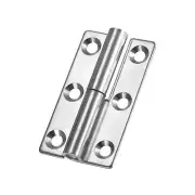 Lift Off Hinge , Right Handedness Slip Joint Small Flag Hinges 64mm Long