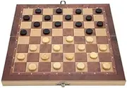 3 in 1 Travel Wooden Chess Backgammon Checkers Chess Game, Chess Folding Board Game Draft Toys Gifts and Entertainment