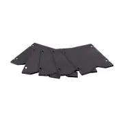 Safco 7753BL E-z Sort Additional Mail Trays Mailroom Black