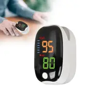 Finger Pulse Oximeter Blood Oxygen Saturation Heart Rate Measuring SpO2 Monitor