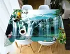 Surge Billows 3D Tablecloth Table cover Cloth Rectangle Wedding Party Banquet