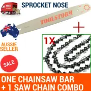 14" Chainsaw Bar & Chain 3/8LP 050 52DL Fit Homelite Chainsaw 37CC HCS3735N