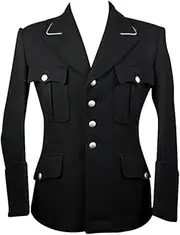 [militaryharbor] WW2 WWII German M32 Elite Officer Black Wool Tunic
