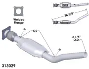 Catalytic Converter for 1999-2000 Chrysler Cirrus 2.4L L4 GAS DOHC