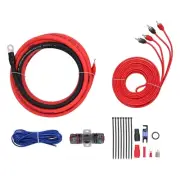 T-SPEC V6-RAK4 4 GAUGE (AWG) CCA 1000 WATT CAR AMPLIFIER WIRE INSTALL KIT w/ RCA