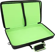 DJ Controller Bag, DJ Controller Storage Case DJ Controller Carrying Case EVA Padded DJ Controller Storage Bag with Adjustable Shoulder Strap for DDJ FLX4 FLX2 400 SB2 SB3 REV1