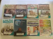 SRA MCGRAW HILL LOT OF EIGHT 6 PACKS OF AVERAGE READING SOFTCOVER BOOKS NIP