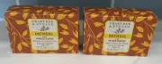 CRABTREE & EVELYN Oatmeal & WHEATGERM TRIPLE MILLED SOAP 2 BARS 7 OZ. EACH NEW