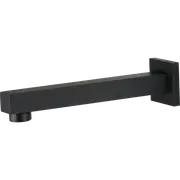 MIXX 200mm Matte Black Chai Square Bath Spout