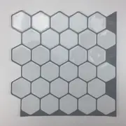 Kitchen Stick on Tile Stickers Bathroom 3D Mosaic Self Adhesive Wall Tiles -TSQS54