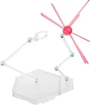 BCOATH 1 Set Action Figure Stand Display Holder Base for Dolls and Models Lightweight Construction Quick Assembly Stable Support for Collectibles with Unique Atmospheric Effects