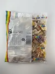 Rainbow Confectionery NZ Sour Mix 1kg Bag