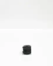 Stefan Bobby Band Hair Ties, Black