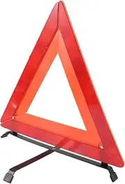 Gatuida Reflective Roadside Warning Triangle Emergency Signal Compact Design for Car