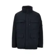 [STONE ISLAND] STONE ISLAND Micro Twill padded field jacket Man M M Blue