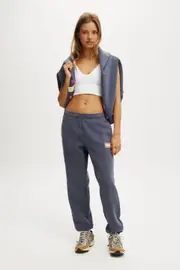 [Body] Body - Plush Essential Gym Sweatpant - Folkstone grey/badge M FOLKSTONE GREY/BADGE