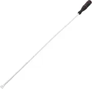 Magnetic Chip Collector Wand Long Reach Tool for Automotive Construction Litter Pickup White