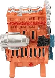 Car Engine Model, 8 Cylinder Car Engine Display Model Desktop Display Ornament Home Decoration for Teens Adults