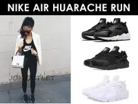 在飛比找Yahoo!奇摩拍賣優惠-【美國直送】NIKE AIR HUARACHE RUN 黑武