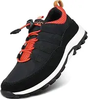 [UOVO] Boys Shoes Boys Sneakers Boys Tennis Running Shoes Waterproof Hiking Shoes Kids Athletic Outdoor Sneakers Slip Resistant(Little/Big Boys)