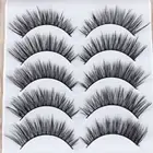 Wispy Fluffy Natural Long Extension Tools False Eyelashes Thick Cross